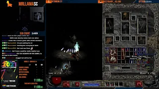 SPEEDRUNNING DIABLO 2 IN COMPLETE DARKNESS - NO LIGHT NO MINIMAP