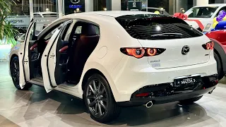 2024 Mazda 3 Hatchback White Color - Hatchback 5 Seats