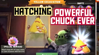 Master Classic Chuck Hatching - Angry Birds Evolution - Final Evolution & damage #angrybirds