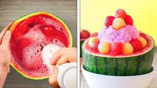WATERMELON ICE CREAM And Other Yummy Fruit Hacks For This Summer
