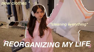 REORGANIZING MY LIFE FOR 2023 (closet clean out, tidying, clothing haul + more :)