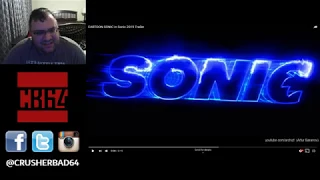 CARTOON SONIC in Sonic 2019 Trailer Reaction