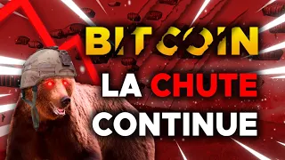 BITCOIN : LA CHUTE CONTINUE ! 🚨