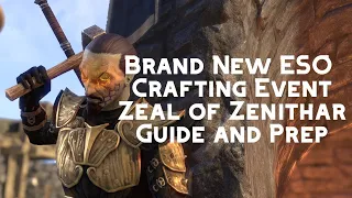 ESO Zeal of Zenithar New Event Guide And Prep