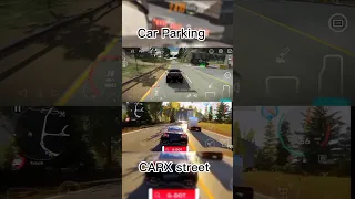 Carx Street vs Car Parking Multiplayer - #carxstreet #carparkingmultiplayer #short