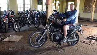 Abandoned Flea Market and Private Motorcycle Collection everything left behind Part 1