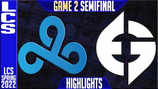 C9 vs EG Highlights Game 2 | LCS Lock In Semi-finals | Cloud9 vs Evil Geniuses G2