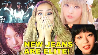 THEY ARE ELITE! 🤩'NEW JEANS MARATHON' | COOL WITH YOU, ETA, GET UP & ASAP M/V REACTION