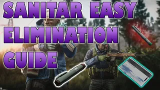 Escape from Tarkov How to  KILL Sanitar (shoreline boss) 95% OF THE TIME. Elimination guide