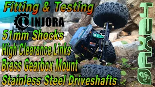 Axial AX24 XC-1 - Fitting and testing Injora upgrades - upgrade series #3