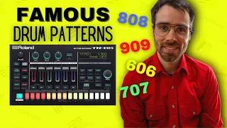 Famous Roland Drum Patterns with the TR-6S (606/707/808/909)