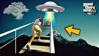 GTA 5 - I FOUND A  SECRET STAIRWAY TO HEAVEN | GTA 5 GAMEPLAY | NOW GAMING.