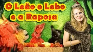 O Leão, o lobo e a raposa - Historinhas para Acordar - Tia Tina