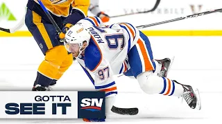 GOTTA SEE IT: McDavid Does A Spin-O-Rama On His Knees And Converts Mind-Boggling Breakaway