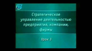 Урок 3. Анализ внешней среды организации