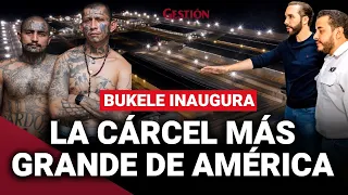 EL SALVADOR: Así luce la MEGA CÁRCEL que BUKELE inauguró para 40 mil pandilleros