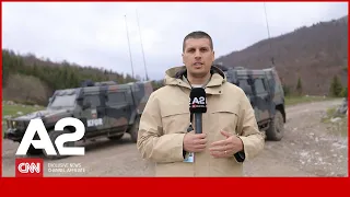Kërcënimet serbe në kufi, NATO patrullon veriun, A2 CNN monitoron me trupat – Ditari Kosova
