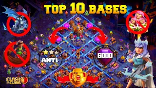 *NEVER 3 STAR* Town Hall 16 *WAR, PUSHING * Base With Link | TOP 10 Th16 Anti 2 Star Base.