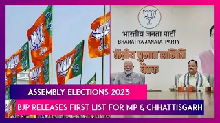 Assembly Elections 2023: BJP Releases First List Of Candidates For Madhya Pradesh And Chhattisgarh