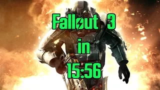 Fallout 3 Speedrun in 15:56 IGT - Any%