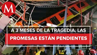 Sin respuestas y responsables a 6 meses después del colapso de la Línea 12 del metro en la CdMx