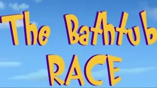 Oggy episode bathtub race