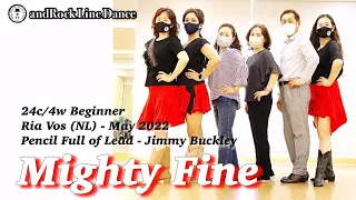 Mighty Fine Line Dance(Beginner) - Demo