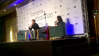 Joseph Morgan fala sobre KLAROLINE na VA2016