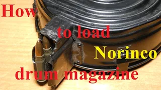 How to load Norinco drum magazine