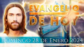 Evangelio de HOY Domingo 28 de enero 2024 Mc 1,21-28