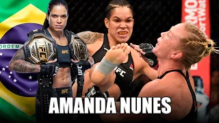 AMANDA NUNES - Todos os Nocaute e finalizações no UFC! MELHORES MOMENTOS