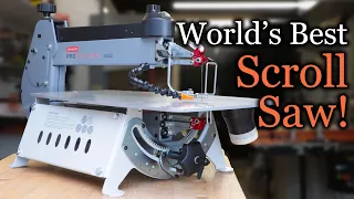 Unboxing The Best Scroll Saw On The Market! Axminster Professional Scroll Saw!