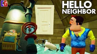 Snuck into a SECRET ROOM NEIGHBOR escape from the house Hello, Neighbor Walkthrough ACT 2