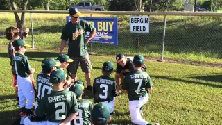 Little League Pregame Speech - Losing is Unacceptable