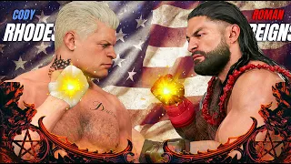 WWE 2K23 Live Stream - King Roman Reigns Vs Cody Rhodes