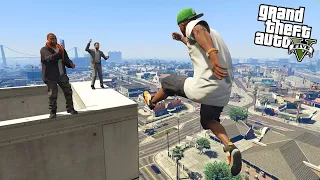 GTA 5 PARKOUR RAGDOLLS & JUMP FAILS Ep.4 (Euphoria Physics Showcase)#king life 05#