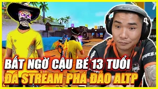 FREE FIRE | BẤT NGỜ CẬU BÉ 13 TUỔI VƯỢT QUA 20.000 NGƯỜI ĐÁ STREAMS VÀO PHÁ ĐẢO ALTP , VS CÁI KẾT !