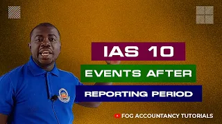 IAS 10   EVENTS AFTER REPORTING PERIOD