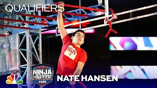 Nate Hansen Lives His Dream of Being a Ninja - American Ninja Warrior Qualifiers 2020