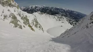 Big Couloir, Big Sky, MT April 2016