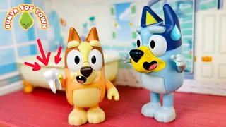 BLUEY - Bingo Loses Her Baby Tooth | Pretend Play with Bluey Toys | Bunya Toy Town