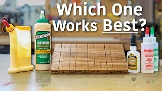 Glue & Sawdust Patching Test - What glue blends in the best?