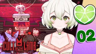 Would You Join My Cute Cult? 🥺 ~ Laimu plays Cult of the Lamb: Sins of the Flesh Update | Part 2