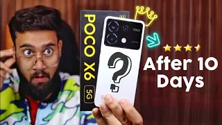 POCO X6 5G Review After 10 Days | Best 5G Smartphone ₹19,999? 😱