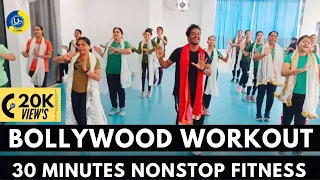 30 Minute Nonstop Bollywood Workout | Workout Video | Zumba Fitness With Unique Beats | Vivek Sir