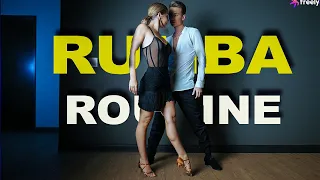 Rumba Routine For Couple / Dmitriy Chopenko Valeria Khrapak / Freelydance