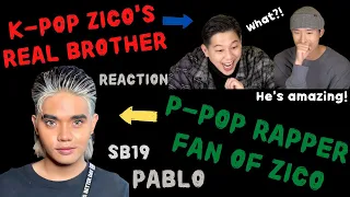 K-POP IDOL React to P-POP IDOL RAPPER [PABLO] [SB19]