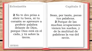 Libro de ECLESIASTÉS COMPLETOS - LA SANTA BIBLIA (Audiolibro)