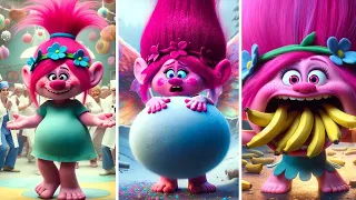 Can't stop wondering Poppy and the mysterious lemons / Trolls 3 fantasy story (2024)