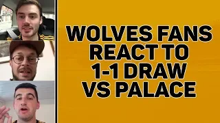 Wolves Fans React To 1-1 Draw Against Crystal Palace